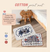 THẢM CHẤT COTTON IN HÌNH 35*50 