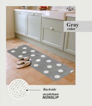 THẢM  SOFT POLY  HÌNH CHẤM BI 40*60/40*120 CM